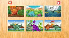 Game screenshot Dinosaur Jigsaw Puzzle - Magic Board Fun for Kids apk