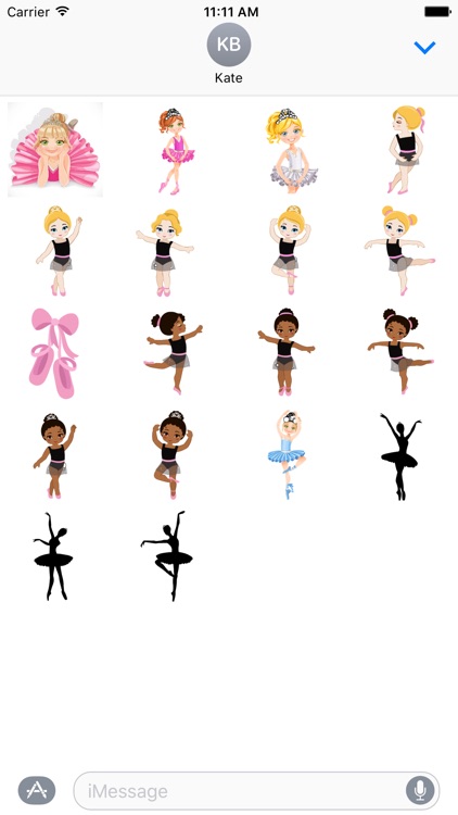 Ballerina Stickers