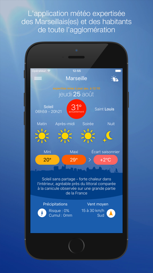 Météo Marseille - 3.3 - (iOS)