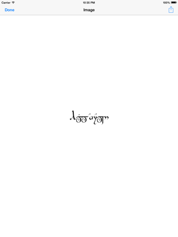 Screenshot #5 pour Runes - Traducteur Elfique