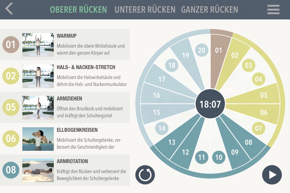 Die 60 Besten Rückenübungen screenshot 2