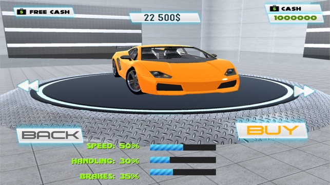 瘋狂的超級跑車飆車：3D免費遊戲(圖4)-速報App
