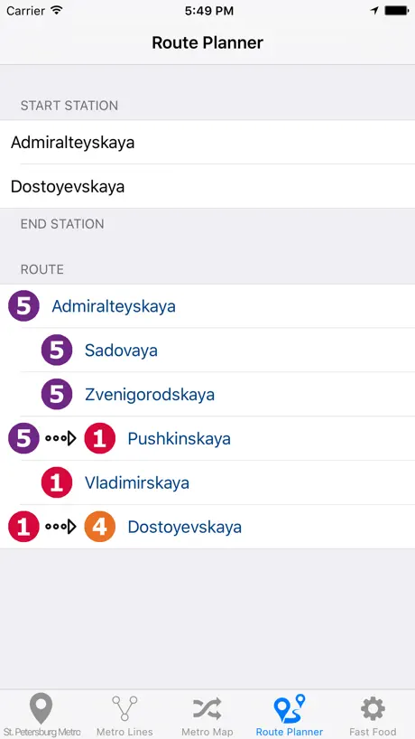 St.Petersburg Metro & Subway