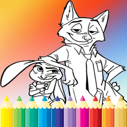 Coloring Book For Kid Education Game - Nick and Judy Edition Drawing And Painting Free Game HD Cheats