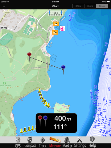 Starnberg lake GPS Charts Pro screenshot 2