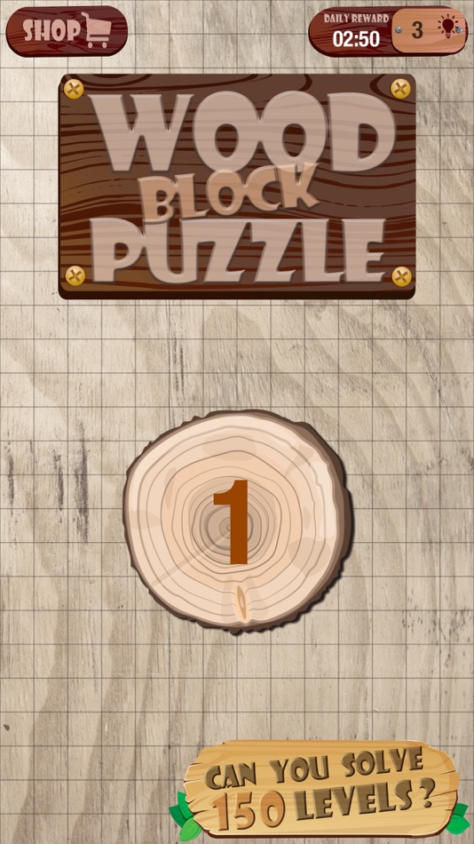 #3. Wood Block Puzzle Game – Fantastic Matching Game For Brain and Cool Problem Solving Free App (iOS) 由: Sandra Djukic