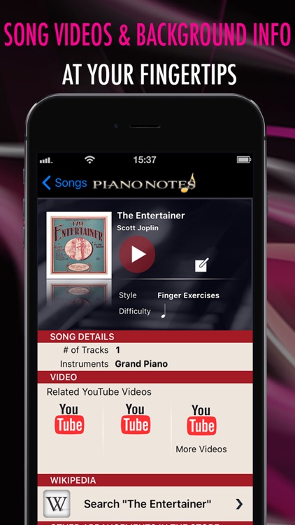 Pocket Jamz Piano Notes - Interactive Piano Songs, Scores, and Sheet Music