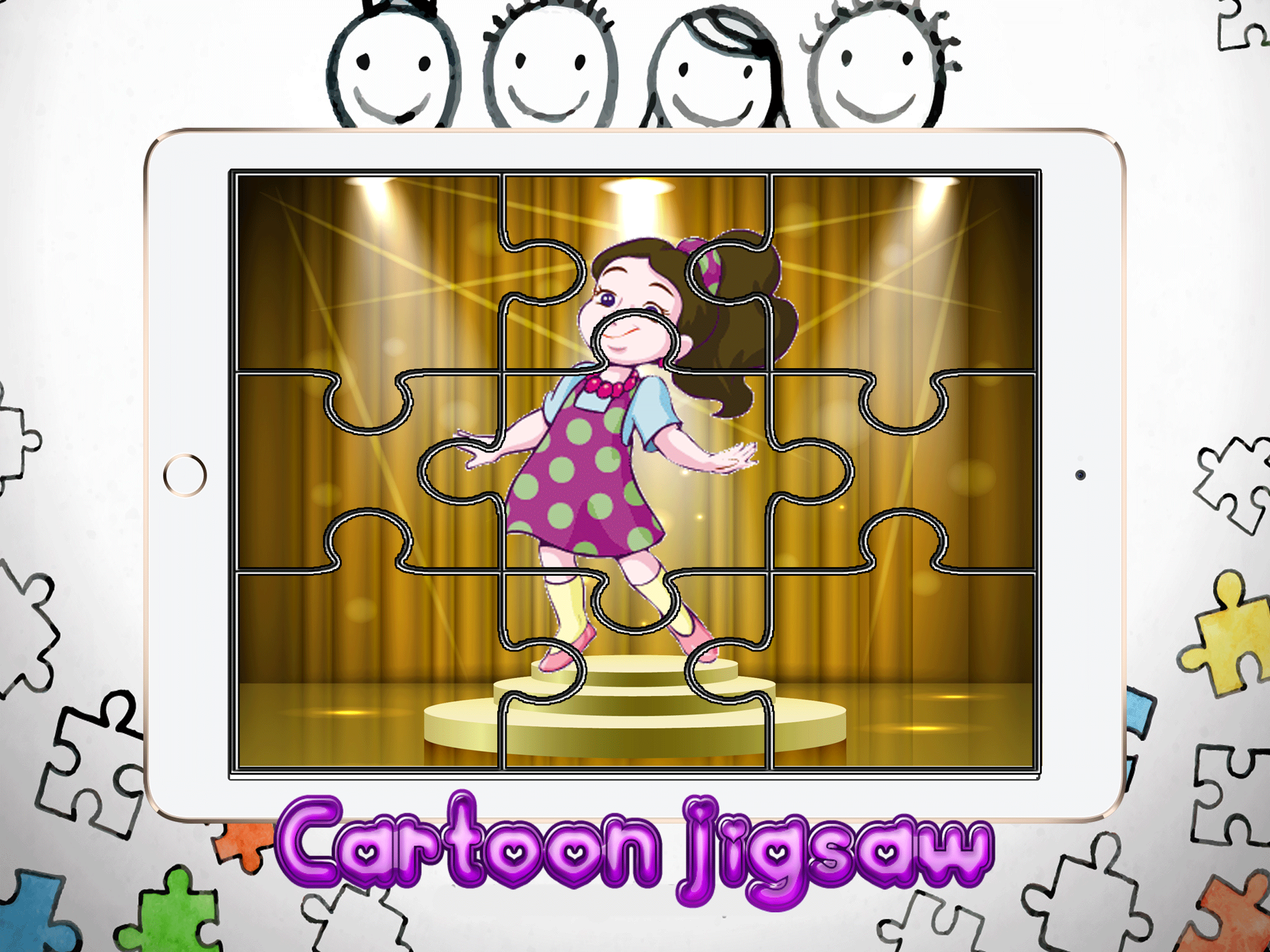 sweetest girl - everyday puzzle jigsaw