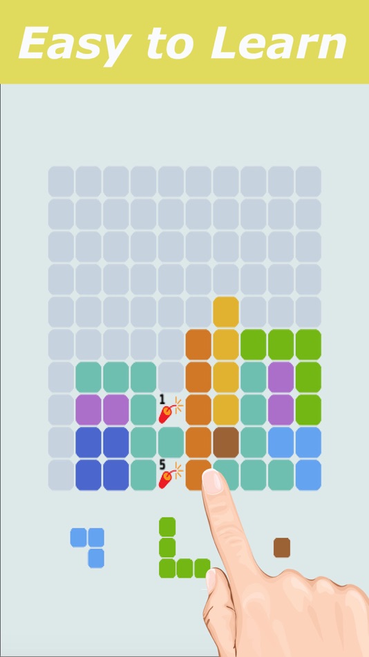 1010 Free to Fit Block Blitz Puzzle Geometry Games - 1.0 - (iOS)