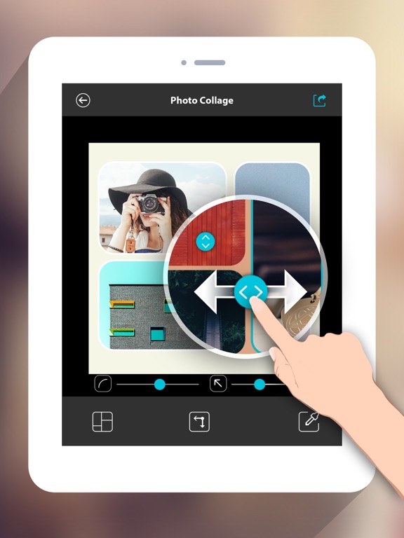Photo Collage HD Pro – Pic Frame Maker Grid Editorのおすすめ画像3