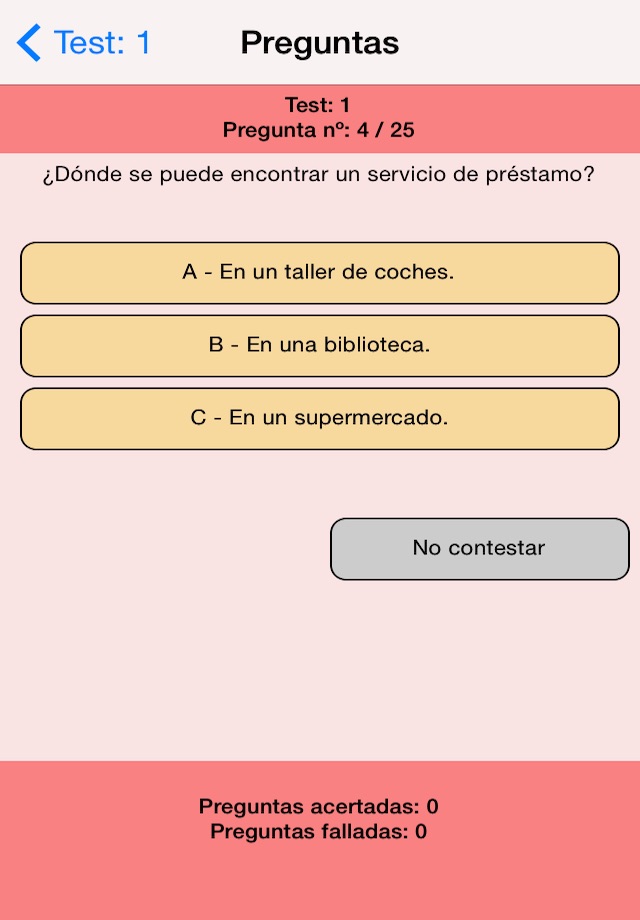 Examen Nacionalidad Española screenshot 4