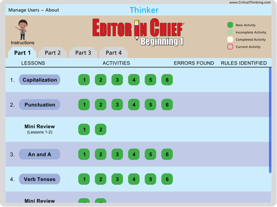 Screenshot #5 pour Editor in Chief® Beginning 1