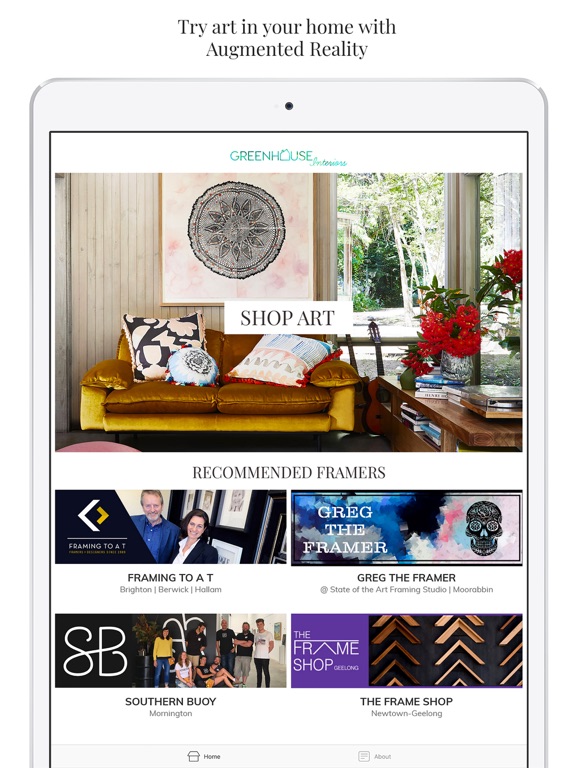 GI Art | 3D Augmented Reality iPad screenshot 2 - Lifestyle app