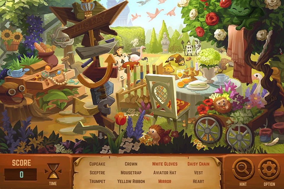 Alice in Wonderland: A Hidden Object Game screenshot 4