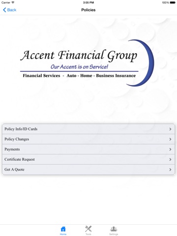 Accent Financial Group HD screenshot 2