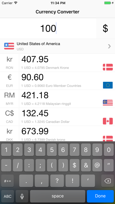 Screenshot #2 pour Currency Converter - Quick