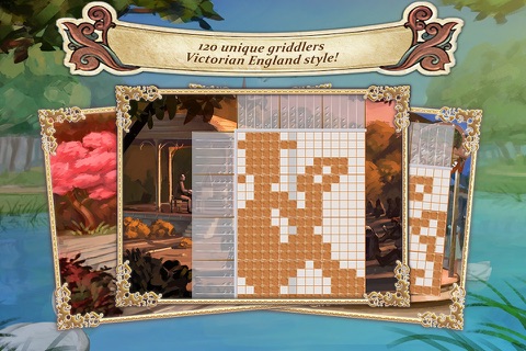 Griddlers Victorian Picnic HD screenshot 3