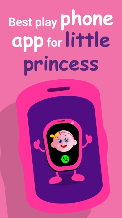 Girl's phone, Toy for little princess