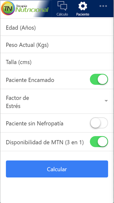 Calculadora NPT Behrens iPhone screenshot