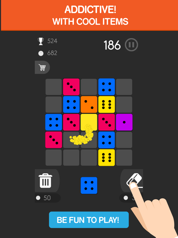 Screenshot #6 pour Dice Roll Stella Blocky Cube Solve it