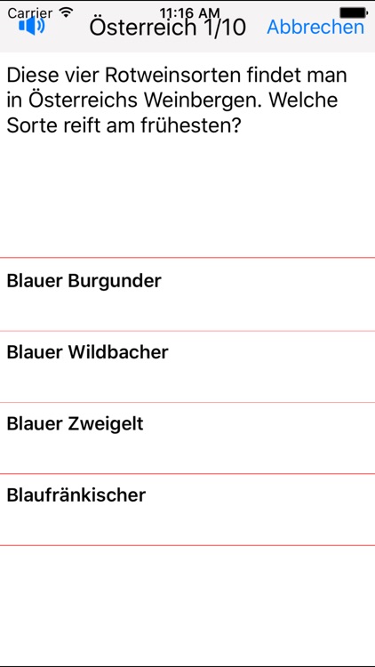 Weinquiz Österreich