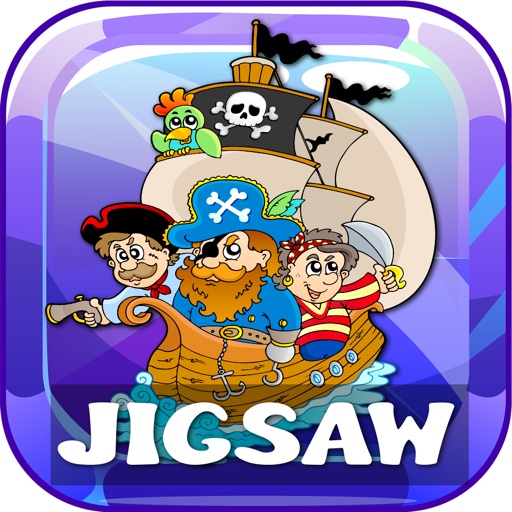 Pirate & Friend Jigsaw Puzzles For Kids & Toddlers icon