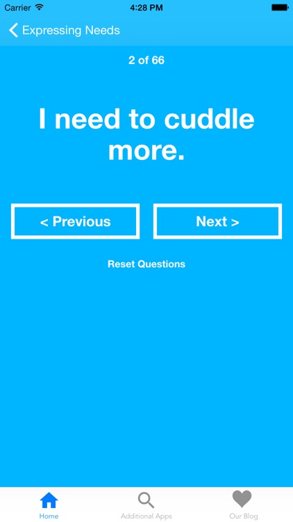 Expressing Needs