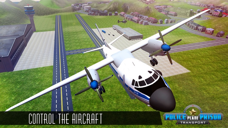 Police Plane Prison Transport - Military Aircraft screenshot-3