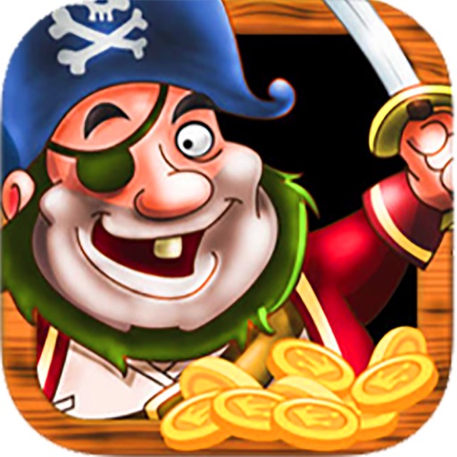 ``AAA... THE PIRATES OF TREASURE SLOTS BLACKJACK icon