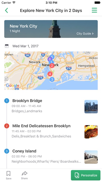 Trip Ideas by Jovia: New York and its vicinity