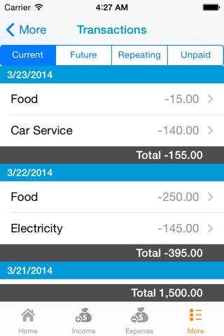 My Budget Income & Expense tracker,Budget planner,personal finance money manager screenshot 2