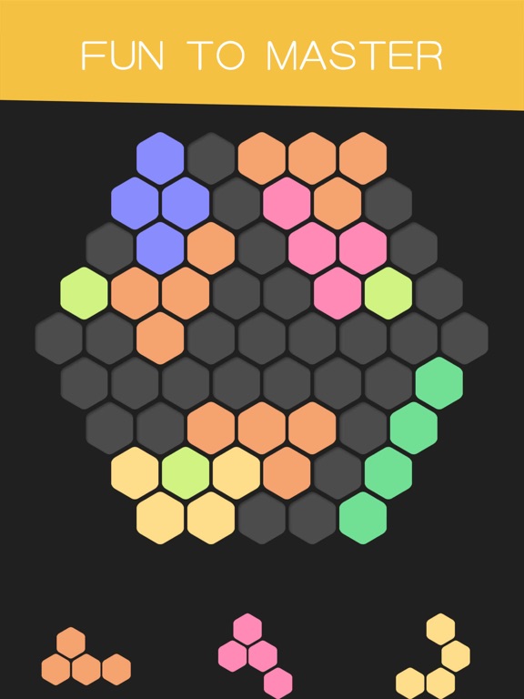 Hex Puzzle-Six Sides Unroll & Unblock Tiles Slideのおすすめ画像2