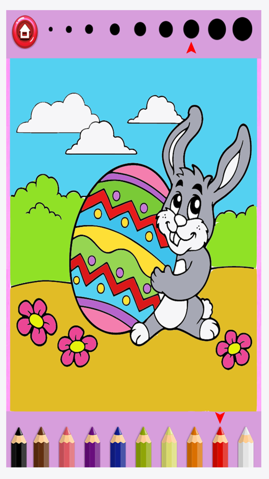 Coloring Games For Kids Easter - Finger Paint - 1.0.1 - (iOS)