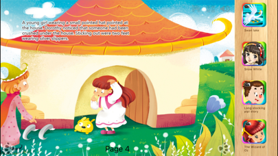 Screenshot #2 pour The Wizard of Oz - Bedtime Fairy Tale Book iBigToy