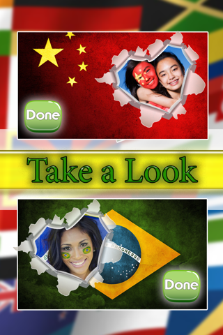 National Flag Picture Frame.s Rio: Team Color Game screenshot 4