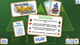 Game screenshot Crystal TriPeaks Solitaire apk