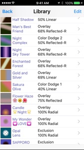 Aurora by FANG - Fast Gradient Image Editor screenshot #5 for iPhone