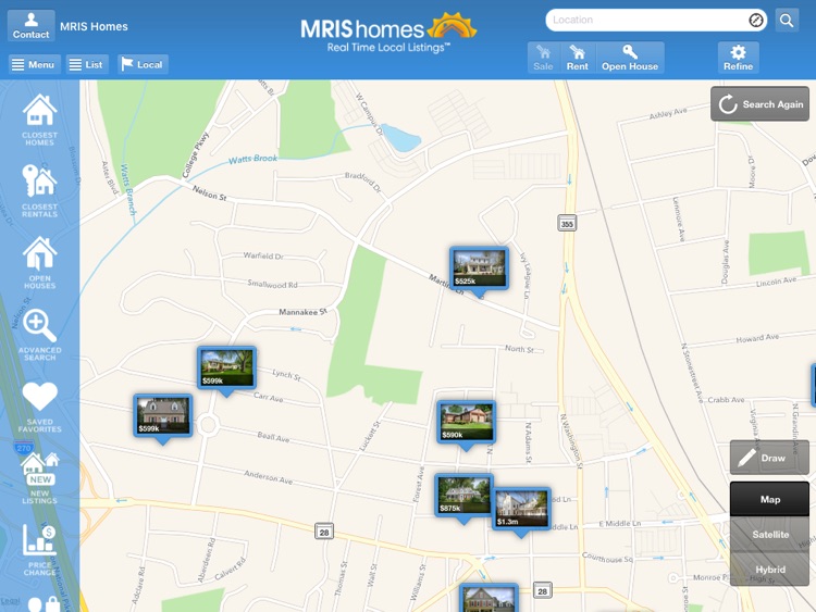 MRIS Homes for iPad