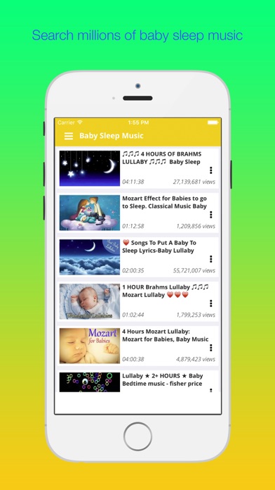 How to cancel & delete Sweet Dream - Sleeping music for your baby from iphone & ipad 1