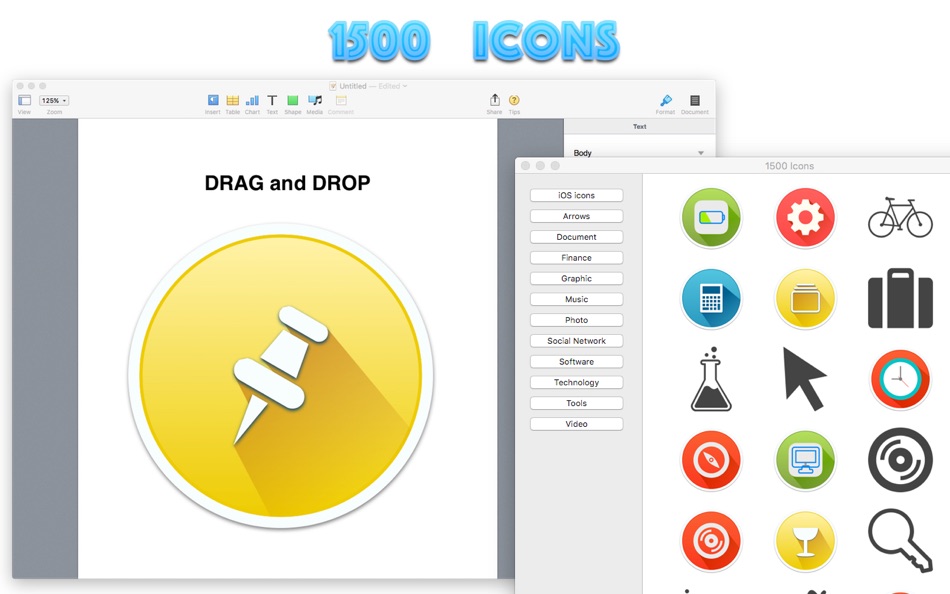 #3. 1500 Icons (macOS) Podle: Abdusodiq Saidov