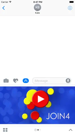 Game screenshot Join4 for iMessage hack