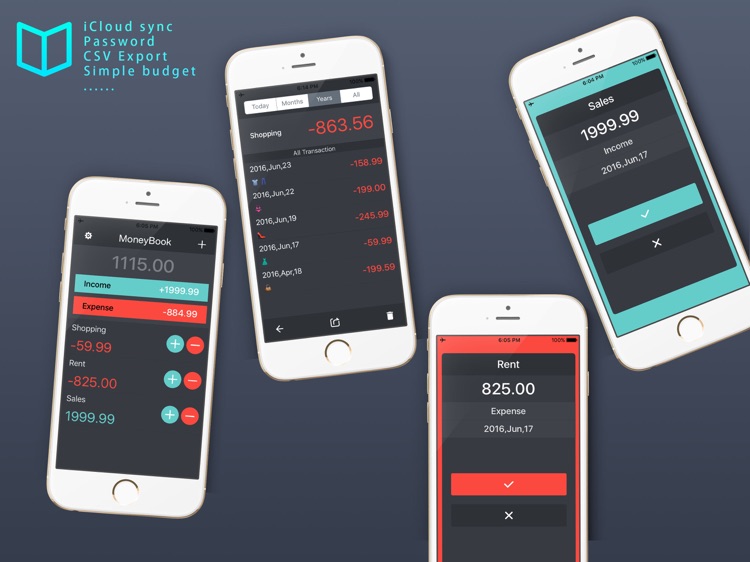 My Money Book Next2-Spending Tracker,Money Monitor