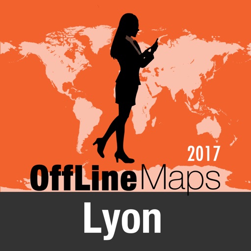 Lyon Offline Map and Travel Trip Guide