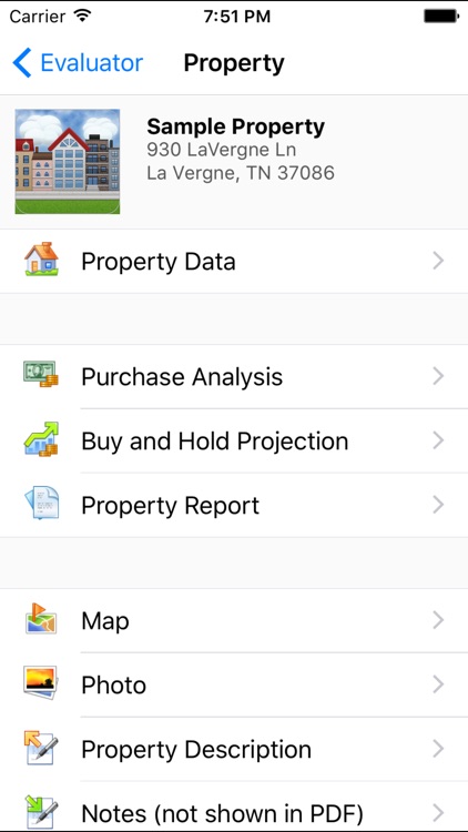 Property Evaluator - Real Estate Investment Calc.