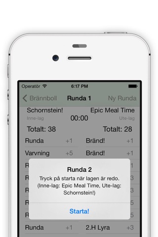 Brännbollsräknaren screenshot 2