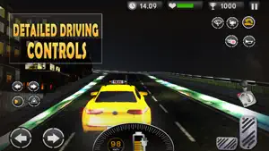 Electric Car Taxi Simulator: Day Night Driver Job screenshot #2 for iPhone