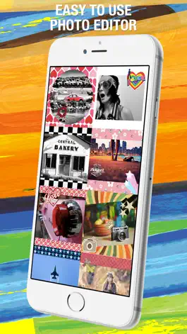 Game screenshot After Color - Easiest way to layout full size photo to Instagram with colorful border and stickers. mod apk