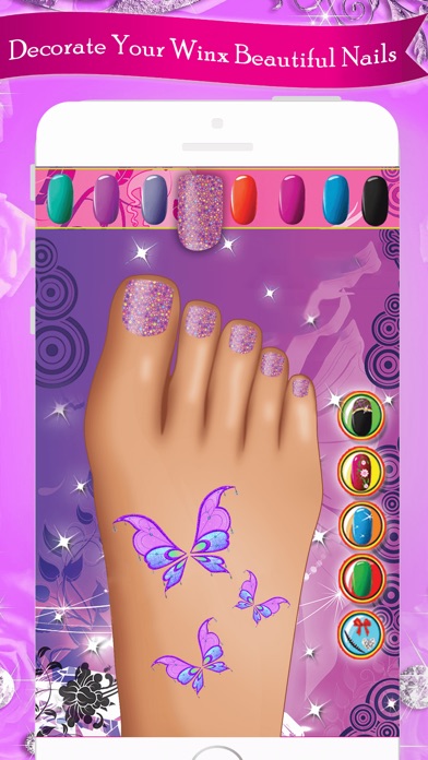 Winx Foot Spa - Winx Nail Art screenshot 4