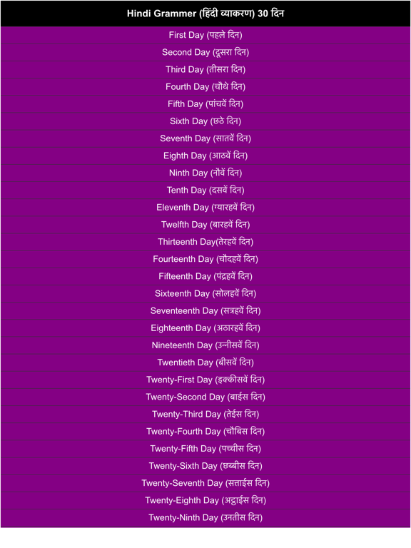 Screenshot #4 pour hindi grammar in 30 days