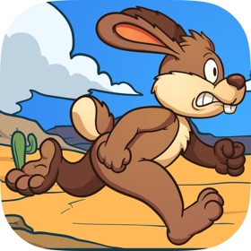 螢幕擷取畫面 (3) Rabbit Run and Jump - Top Runner Addictive Game